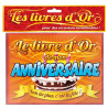 Livre d'or anniversaire coloré de 20 pages blanches Livre d'or anniversaire coloré de 20 pages blanches
