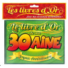 Livre d'or coloré pour anniversaire 30 ans Livre d'or coloré pour anniversaire 30 ans