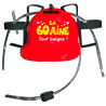 Cadeau humoristique casque anti-soif 60 ans spécial anniversaire