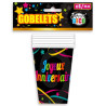 Gobelets de 25 cl en carton pour anniversaire Gobelets de 25 cl en carton pour anniversaire
