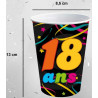 Gobelets en carton géants pour anniversaire 18 ans
