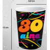 Maxi gobelets en carton 30 ans pour anniversaire