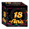Urne colorée pour anniversaire 18 ans Urne colorée pour anniversaire 18 ans