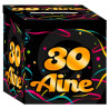 Urne colorée en carton pour anniversaire 30 ans Urne colorée en carton pour anniversaire 30 ans