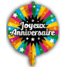 Ballon Joyeux anniversaire alu gonflable à l'hélium Ballon Joyeux anniversaire alu gonflable à l'hélium