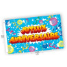Drapeau coloré Joyeux anniversaire
