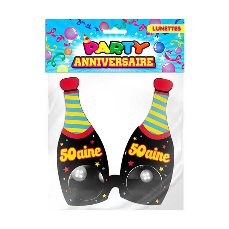 Lunettes Bouteille 50 Ans Tralala Fetes