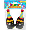 Lunettes humoristique 50 ans anniversaire en forme de bouteilles Lunettes humoristique 50 ans anniversaire en forme de bouteilles