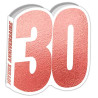 Livre d'or rose gold pour anniversaire 30 ans