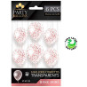 Ballon rose gold chic avec confettis Ballon rose gold chic avec confettis