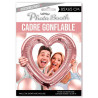 Ballon photobooth en forme de cœur couleur rose gold Ballon photobooth en forme de cœur couleur rose gold