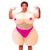 Déguisement adulte de bimbo lolos gonflable idéal EVG Déguisement adulte de bimbo lolos gonflable idéal EVG