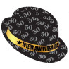 Chapeau 50 ans anniversaire type borsalino Chapeau 50 ans anniversaire type borsalino