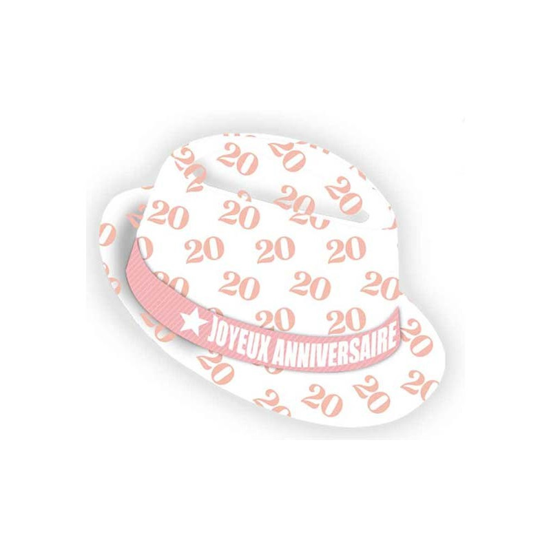 Chapeau original anniversaire femme 20 ans Chapeau original anniversaire femme 20 ans