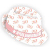 Chapeau 30 ans spécial anniversaire femme rose et blanc