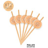 pailles joyeux anniversaire kraft en carton pailles joyeux anniversaire kraft en carton