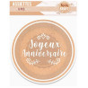 Assiettes en carton anniversaire thème nature Assiettes en carton anniversaire thème nature