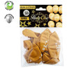 Lot de ballons joyeux anniversaire dorés en latex Lot de ballons joyeux anniversaire dorés en latex