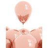 Ballons en latex rose gold gonflage air et hélium Ballons en latex rose gold gonflage air et hélium