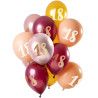 Bouquet de ballons 18 ans rose gold et doré aux couleurs tendances idéal pour une décoration Bouquet de ballons 18 ans rose gold et doré aux couleurs tendances idéal pour une décoration