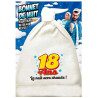 Bonnet de nuit humoristique 18 ans pour cadeau d'anniversaire Bonnet de nuit humoristique 18 ans pour cadeau d'anniversaire