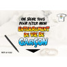 Tee-shirt dédicace pour EVG