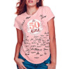 Tee-shirt à dédicacer 50 ans spécial anniversaire chic