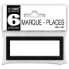 Marche-places chics noirs et blancs Marche-places chics noirs et blancs