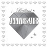 Carte anniversaire chic