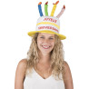 Chapeau coloré pour anniversaire