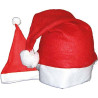 Bonnet de père Noël en feutrine