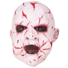 Masque Halloween en latex de bébé sanglant