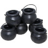 Pots en forme de chaudrons pour Halloween Pots en forme de chaudrons pour Halloween
