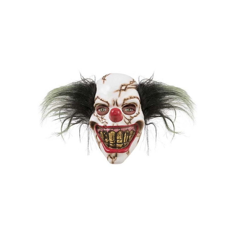 Masque de squelette clown très réaliste pour Halloween