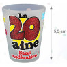 Shooter pour anniversaire 20 ans