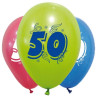 Ballons en latex pour anniversaire 50 ans Ballons en latex pour anniversaire 50 ans