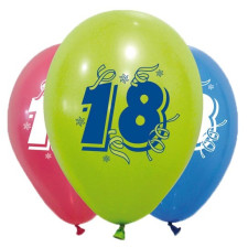 Ballons 18 ans pour anniversaire décoration