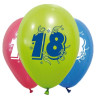 Ballons 18 ans pour anniversaire décoration Ballons 18 ans pour anniversaire décoration