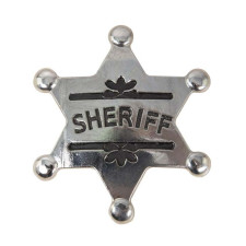 Étoile de shériff pour accessoiriser un déguisement