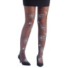 Collants Halloween femme décoré avec des araignées Collants Halloween femme décoré avec des araignées