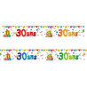 Bannières décoratives pour anniversaire 30 ans