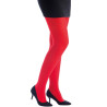 Collants rouges opaques adulte pour accessoiriser un déguisement