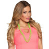 Collier à perles vertes pour accessoire Saint-Patrick