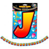 Grande guirlande colorée pour anniversaire