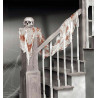 Rideau décoratif pour Halloween avec tâches de sang Rideau décoratif pour Halloween avec tâches de sang