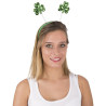 Serre-tête de la Saint-Patrick avec trèfles verts