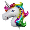 Ballon mylar en forme de licorne Ballon mylar en forme de licorne