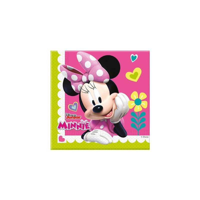Serviettes en papier Minnie pour anniversaire enfant