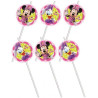 Pailles d'anniversaire sur le thème de Minnie Disney Pailles d'anniversaire sur le thème de Minnie Disney