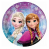 Assiettes de la Reine des Neiges en carton pour anniversaire enfant